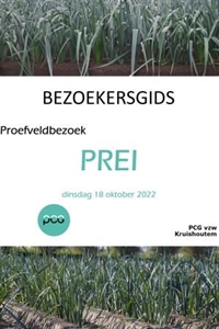 Bezoekersgids proefveldbezoek prei 2022