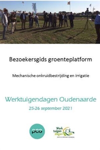 Bezoekersgids groenteplatform mechanische onkruidbestrijding en irrigatie 2021