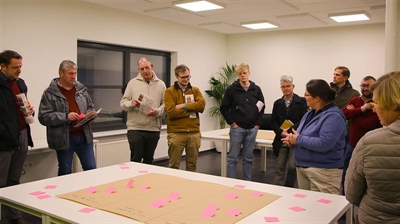 Interactieve brainstormsessie over veenalternatieven tijdens studiedag azalea en Rhododendron