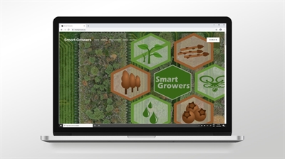 Website Smart Growers: Smart Farming in land- en tuinbouw