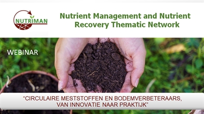 Presentaties webinar Circulaire meststoffen en bodemverbeteraars: van innovatie naar praktijk