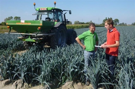 Figuur 3 Drainage zorgt voor een versnelde afvoer van water en nutriënten op de percelen